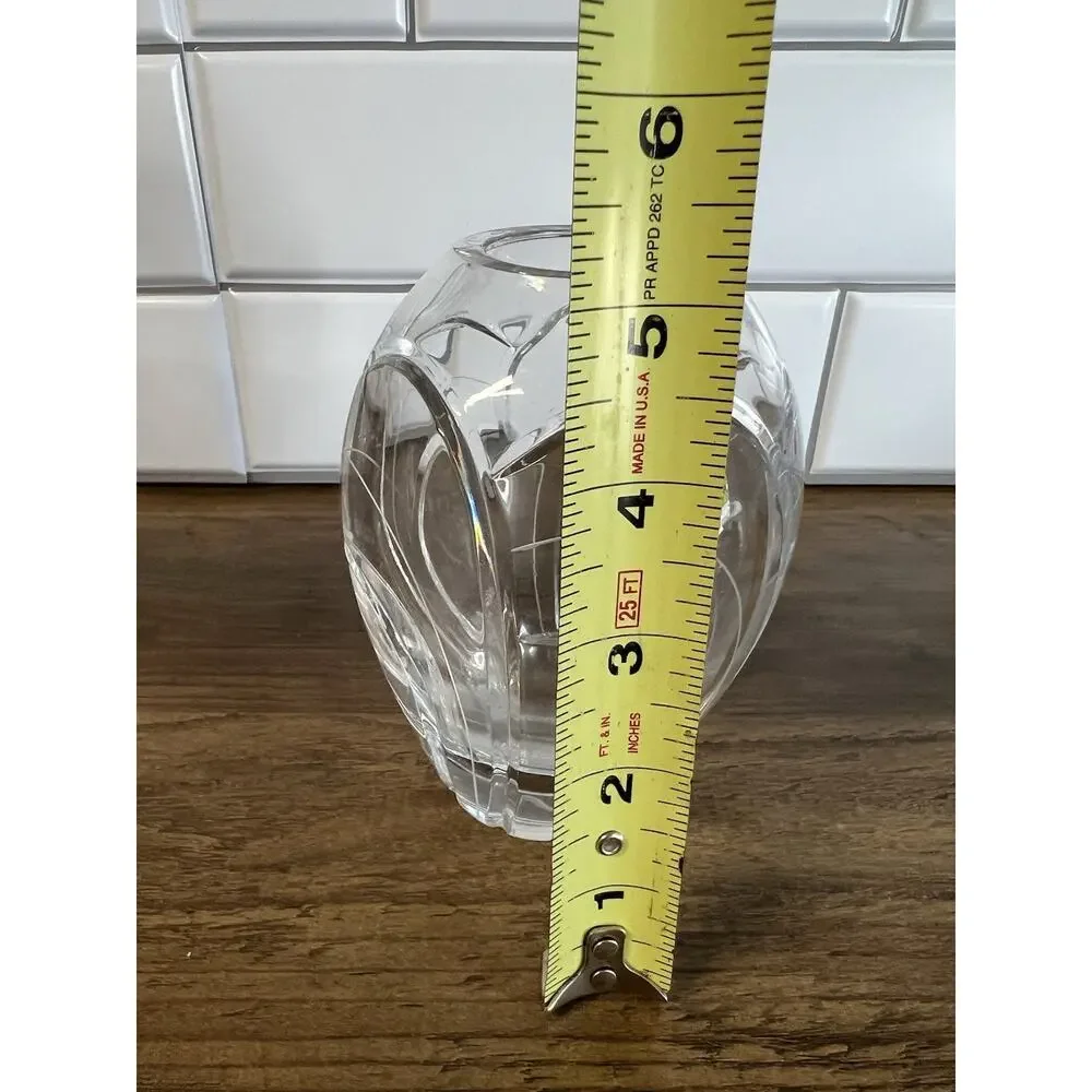 Miller Rogaska Signed Lead Crystal Maestro Vase, 5
